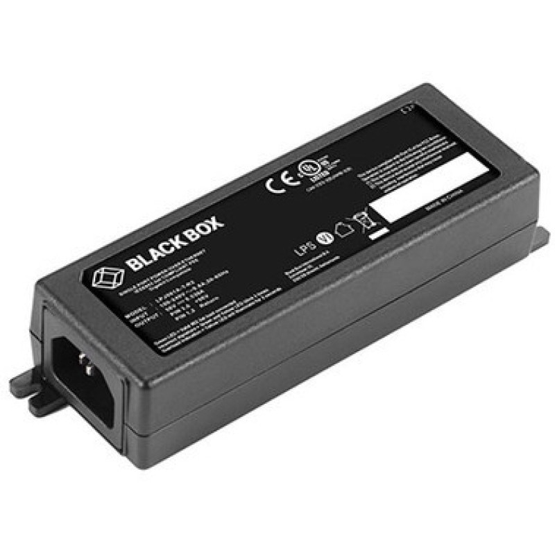 Black Box(�֥�å��ܥå���) PoE+���ݎ��ގ������� 1�Ύߎ��� ���ގ��ގˎގ����б� 802.3at/af��� ����30W LPJ001A-T-R2 ����ȯ�����ʤΤ��ᡢ����ʸ��1-2���֤��ܰ¤˽в�
