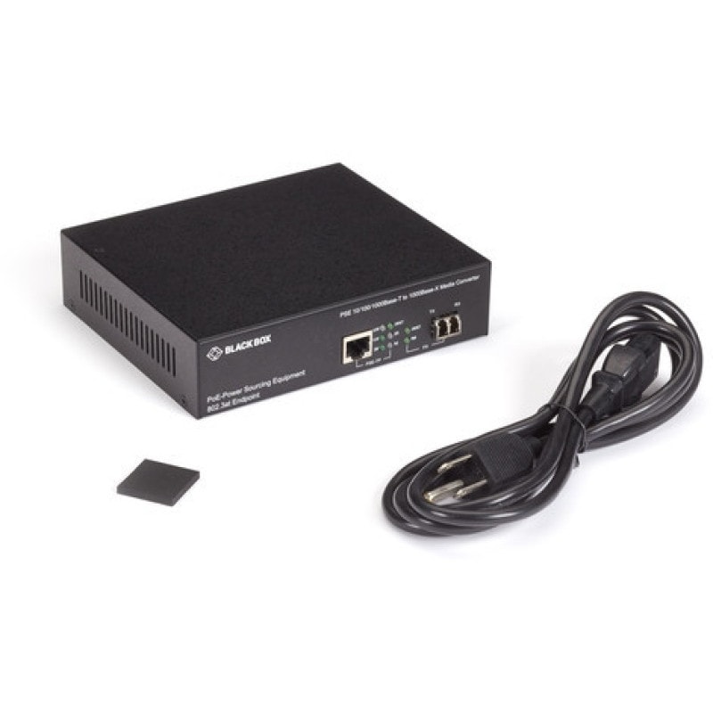 Black Box(�֥�å��ܥå���) PoE�ҎÎގ������ݎʎގ��� RJ45-LC MMF 1000BASE-SX�б� PoE 30W LPS500A-MM-LC-R3 ����ȯ�����ʤΤ��ᡢ����ʸ��1-2���֤��ܰ¤˽в�