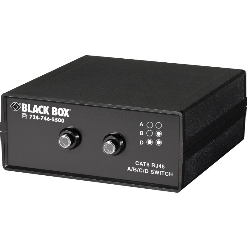 Black Box(�֥�å��ܥå���) 10G�б� CAT6 ABCD�������� RJ-45 4�������� ̵�Ÿ� SW1031A ����ȯ�����ʤΤ��ᡢ����ʸ��1-2���֤��ܰ¤˽в�