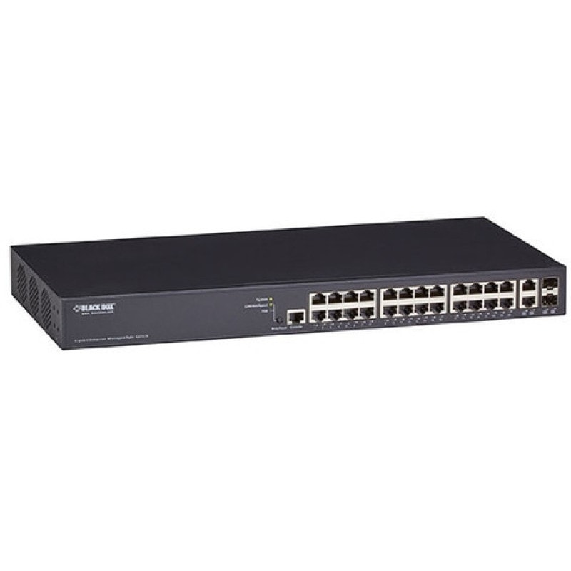 Black Box�ʥ֥�å��ܥå����� PoE�������� PoE+�б� 10/100/1000Tx24 SFP/SFP+x4 LPB3028A ����ȯ�����ʤΤ��ᡢ����ʸ��1-2���֤��ܰ¤˽в�