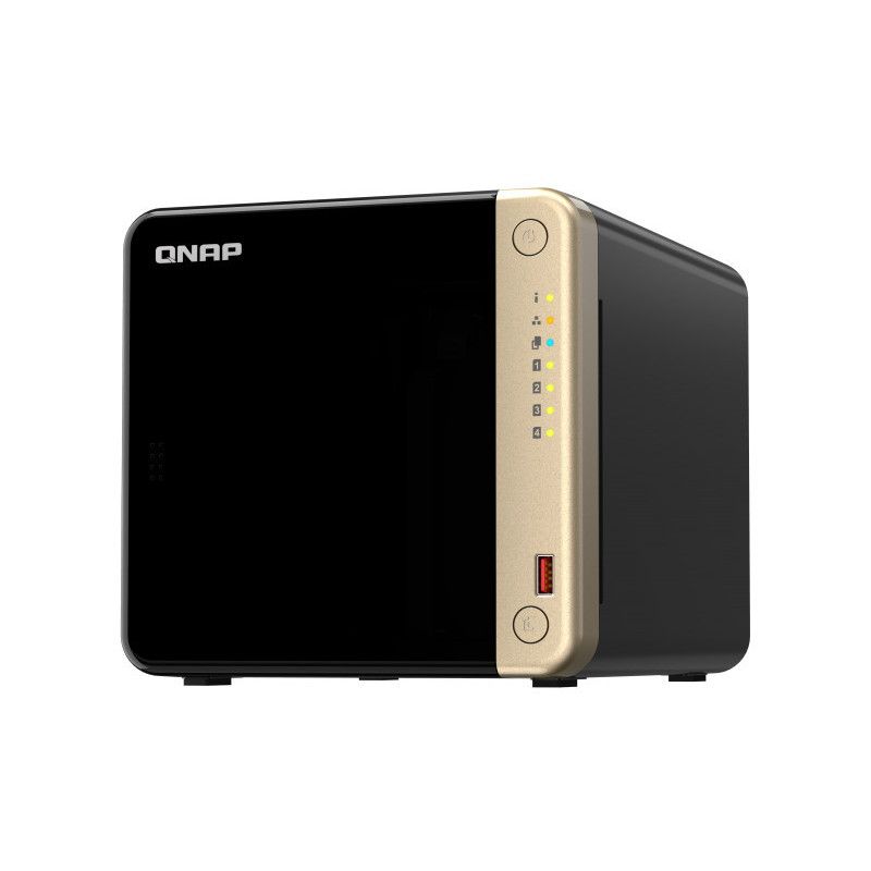 QNAP TS-464-8G WD60EFPX x4 HDD�ȹ���NAS