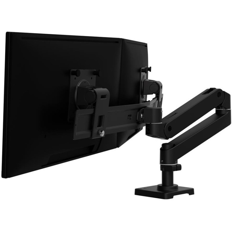 Ergotron (���르�ȥ���) LX Pro ��˥��������� �ǥ����ޥ���� �ǥ奢�� ���� 2���� �֥�å� 27�����(8.5kg)�ޤ� VESA�����б� 45-684-292
