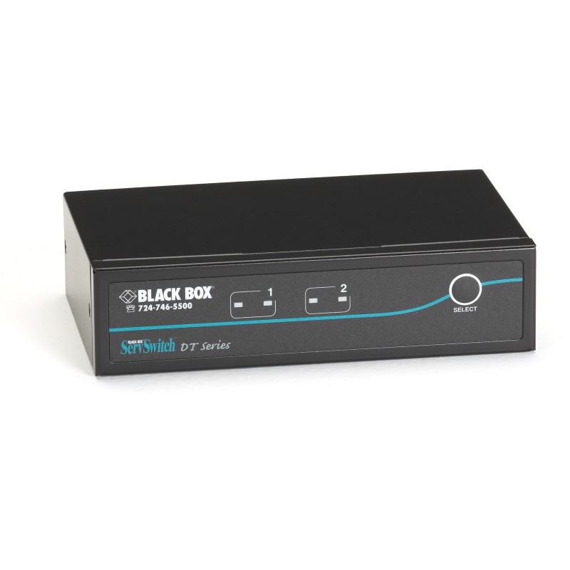 Black Box�ʥ֥�å��ܥå����� DT ���꡼�� �ǥ����ȥå�KVM�����å���DVI-D��USB�����ܡ���/�ޥ������ߥ�졼������б���KV9612A ����ȯ�����ʤΤ��ᡢ����ʸ��1-2���֤��ܰ¤˽в�