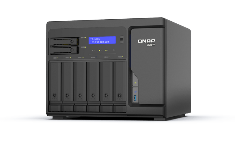 QNAP HDD�ȹ��ߥ�ǥ� TS-h886-D1602-8G Ultrastar 20TBx6 24H365D���󥵥���5ǯ�ݼ��դ�