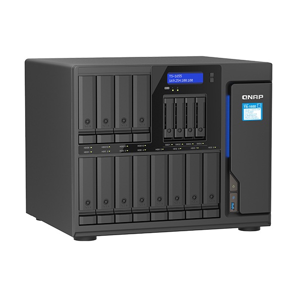 QNAP TS-1655-8G ȹѴ WUH722020BLE6L4x12 RAM-8GDR4T0-UD-3200x3 WDS200T1R0Cx2 HS-M2SSD-018x1 QXG-10G2T-X710x1 ꥵӥ ǥХ꡼ݼ5ǯ ͰѤ