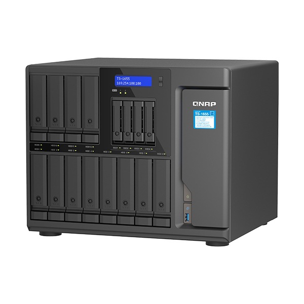 QNAP TS-1655-8G �ȹ��Ѵ����� WD260KFGXx12 RAM-8GDR4K1-UD-3200x1 �������Ͱ����Ѥ�