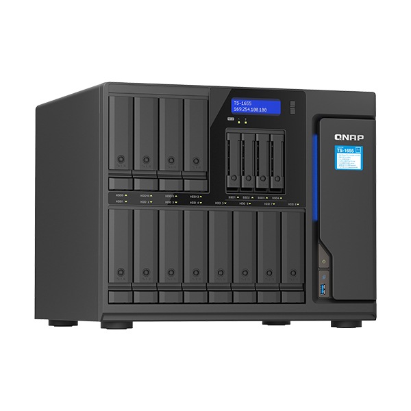 QNAP TS-1655-8G �ȹ��Ѵ����� WD260KFGXx12 RAM-8GDR4K1-UD-3200x1 �������Ͱ����Ѥ�