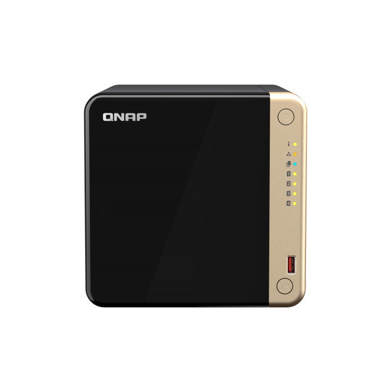 QNAP TS-464-8G HDD�ȹ��Ѵ����� WD20EFPX x4 ��ͽ��HDD(WD20EFPX x1)�����դ�HDD(HD-SH6TU3 x1)��
