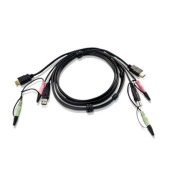 [2L-7D02UH] USB HDMI KVM�����֥�(1.8m)