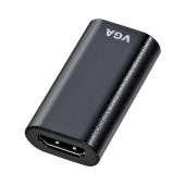 [AD-HD13VGA] HDMI-VGA変換アダプタ(HDMI Aメス-VGAメス・ブラック)|その他(OAファニチャー・アクセサリ)|OAファニチャー・アクセサリ
