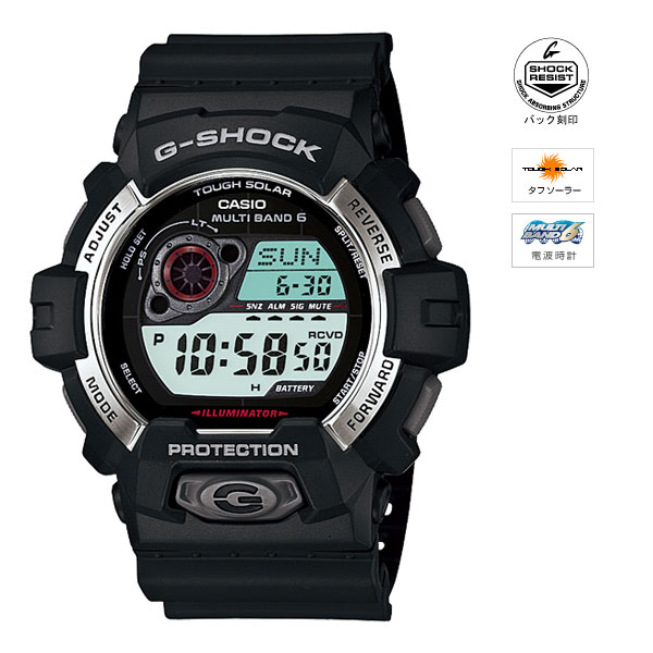 GW-8900-1JF] G-SHOCK MULTIBAND6 ソーラー電波時計 | 時計 