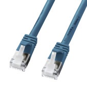 [KB-STPTS-05BL] ツメ折れ防止カテゴリ5eSTP LANケーブル(5m・ライトブルー)|LAN(OAファニチャー・アクセサリ)|OAファニチャー・アクセサリ