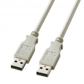 [KB-USB-A3K2] USBケーブル(A-Aコネクタ・3m)|ケーブル(OAファニチャー・アクセサリ)|OAファニチャー・アクセサリ