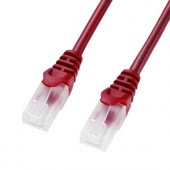 [LA-Y5TS-20R] ツメ折れ防止CAT5eLANケーブル(20m・レッド)|LAN(OAファニチャー・アクセサリ)|OAファニチャー・アクセサリ