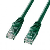 [LA-Y6-15G] カテゴリ6 UTP LANケーブル(15m、より線、グリーン)|LAN(OAファニチャー・アクセサリ)|OAファニチャー・アクセサリ
