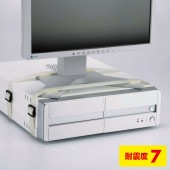 [QL-04] 耐震ディスプレイベルト(ディスプレイとCPUを2本のベルトで固定)|セキュリティ・耐震グッズ|OAファニチャー・アクセサリ