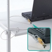 [SL-066K] ノートパソコンセキュリティキット|セキュリティ・耐震グッズ|OAファニチャー・アクセサリ