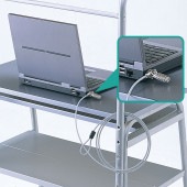 [SL-38] ノートパソコンセキュリティキット|セキュリティ・耐震グッズ|OAファニチャー・アクセサリ