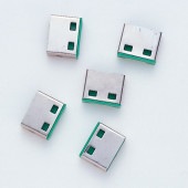 [SL-46GOP] SL-46-G用取付け部品(グリーン)5個入|セキュリティ・耐震グッズ|OAファニチャー・アクセサリ