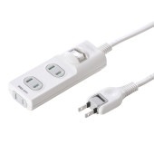 [TAP-TSH32SWN] 火災予防安全タップ(2P・3個口・2m)|電源関連(OAファニチャー・アクセサリ)|OAファニチャー・アクセサリ