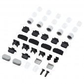 [TK-CAPSET1] AVジャックキャップ(フルセット)|ケーブル(OAファニチャー・アクセサリ)|OAファニチャー・アクセサリ