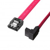 [TK-SATA3-1UL] 上L型シリアルATA3ケーブル(ストレート側ラッチ付き、1.0m)|ケーブル(OAファニチャー・アクセサリ)|OAファニチャー・アクセサリ