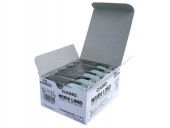 [XR-12X-5P-E] 12mm 5本入 透明に黒文字 スタンダードテープ|ラベルライター|文具・オフィス機器