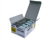 [XR-18YW-5P-E] 18mm 5本入 黄に黒文字 スタンダードテープ|ラベルライター|文具・オフィス機器