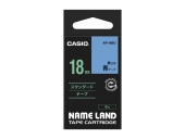 [XR-18BU] １８ミリテープ　青に黒文字|ラベルライター|文具・オフィス機器
