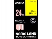 [XR-24YW] ２４ミリテープ　黄に黒文字|ラベルライター|文具・オフィス機器