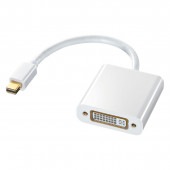 [AD-MDPDVA01] ミニDisplayPort-DVI変換アダプタ ホワイト|パソコン周辺機器|パソコン・PC周辺機器・PCソフト