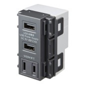 [TAP-KJUSB2AC1GY] AC�դ����USB�����ѥ��󥻥�� (���졼)