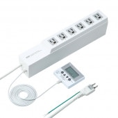[TAP-RT1] タイマー付きタップ(3P・6個口・3m)|電源関連(OAファニチャー・アクセサリ)|OAファニチャー・アクセサリ