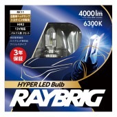 [RK11] LED�إåɥ��� HIR2 6300K 4000lm 12V 22W RAYBRIG �쥤�֥�å� �ָ��б� 3ǯ�ݾ�