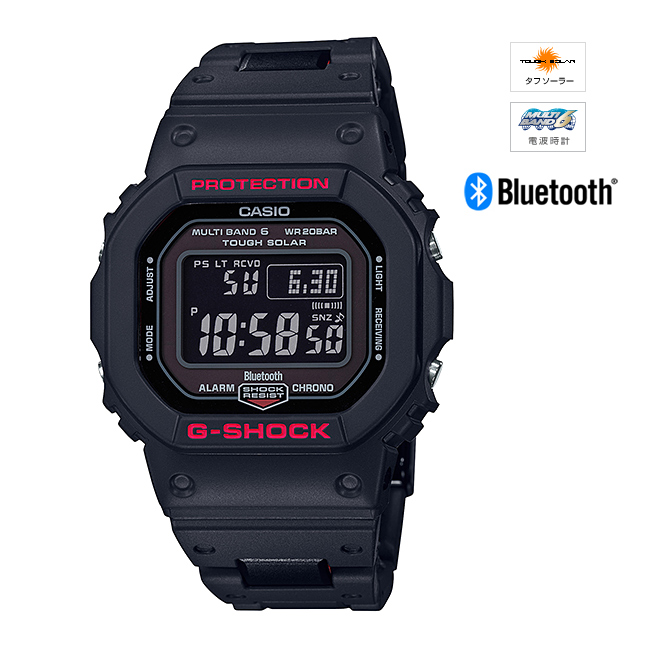 [GW-B5600HR-1JF] G-SHOCK MULTIBAND6 �����顼���Ȼ��� Bluetooth�̿���ǽ