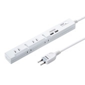 [TAP-SLIM5U-1] ����ॿ�å�USB���ŵ�ǽ�դ�(�ޥ��ͥå��դ���2P��5�ĸ���1m)