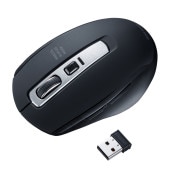 [MA-WBL161BK] 静音ワイヤレスブルーLEDマウス(ブラック)|パソコン周辺機器|パソコン・PC周辺機器・PCソフト