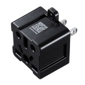 [TR-AD6BK] 日本専用マルチタイプ電源変換アダプタ(ブラック)|その他(OAファニチャー・アクセサリ)|OAファニチャー・アクセサリ
