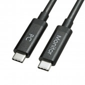 [KC-ALCCA1250] DisplayPortAltモード TypeC ACTIVEケーブル(ブラック・5m)(8.1Gbps x 2)|ケーブル(OAファニチャー・アクセサリ)|OAファニチャ