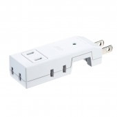 [TAP-SP225] 雷ガードタップ(2P・4個口・収納式スイングプラグ)|電源関連(OAファニチャー・アクセサリ)|OAファニチャー・アクセサリ
