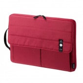 [IN-CA13R] カジュアルPCインナーケース(13.3型ワイド・レッド)|バック・ケース|OAファニチャー・アクセサリ