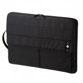 [IN-CA15BK] カジュアルPCインナーケース(15.6型ワイド・ブラック)|バック・ケース|OAファニチャー・アクセサリ