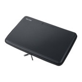 [IN-EVA1501BK] セミハードPCインナーケース(15.6型ワイド・ブラック)|バック・ケース|OAファニチャー・アクセサリ