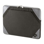 [IN-MF15BK] 衝撃吸収PCケース(15.6型ワイド・ブラック)|バック・ケース|OAファニチャー・アクセサリ