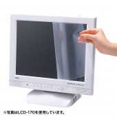 [LCD-215W] 液晶保護フィルム(21.5型ワイド)|フィルター|OAファニチャー・アクセサリ