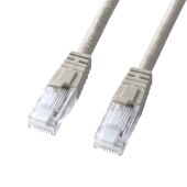 [KB-T6TS-40N] つめ折れ防止カテゴリ6LANケーブル(ライトグレー・40m)|LAN(OAファニチャー・アクセサリ)|OAファニチャー・アクセサリ