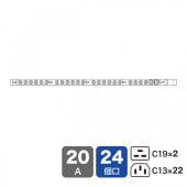 [SV22024C19] 19����������С���å��ѥ��󥻥��(����ॵ������200V��20A��IEC C19��2�ĸ�+IEC C13��22�ĸ���3m)
