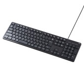[SKB-SL37BK] 静音キーボード(有線・テンキーあり)|パソコン周辺機器|パソコン・PC周辺機器・PCソフト