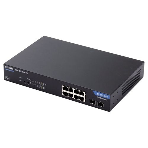 [EHB-SG2B08-PL] 1000BASE-T�б� �����å��󥰥ϥ�/WEB���ޡ����б�/POE/8�ݡ���/3ǯ�ݾ�
