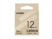 [XB-12MX] ラテコ用テープ (半透明テープに黒文字12mm幅)|ラベルライター|文具・オフィス機器